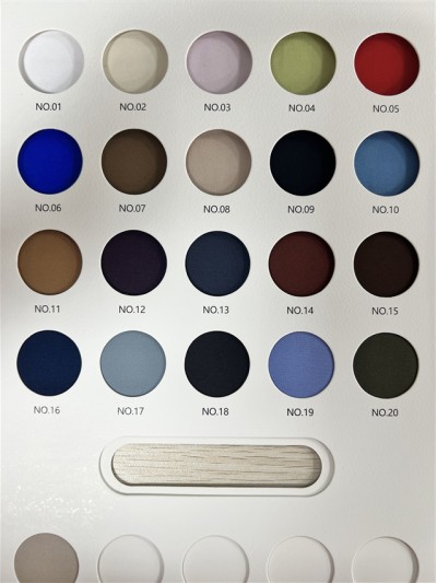 GZ-DZLP F048  四級牢度耐磨絨  規格：155cm  克重：250g/㎡  成分：80%Polyester  20%Spandex   遠紅外性能  保暖  側面照